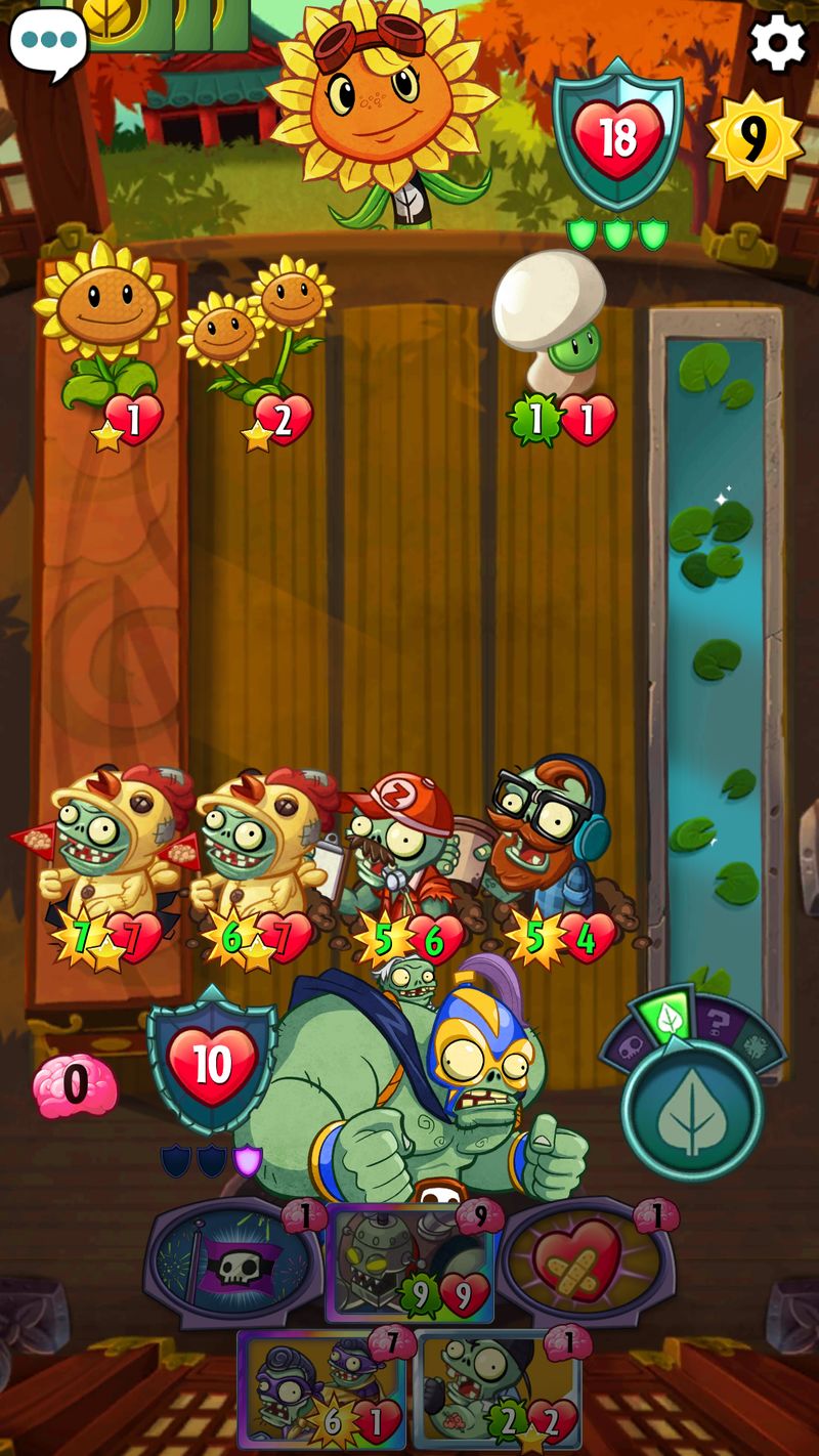 plants vs zombies heroes game